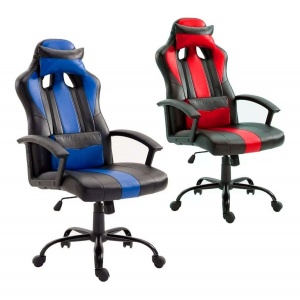 Silla Pc Gamer Escritorio Profesional Con Ruedas Y Almohadón