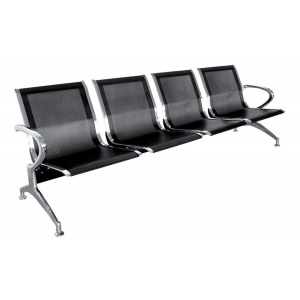 Tandem 4 Asientos - Unico Con Posabrazo - Silla Oficina