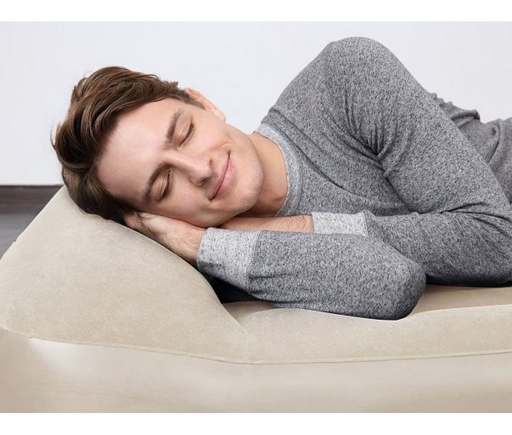 Colchon Inflable Doble Beige - Muebles Web - Imagen 4
