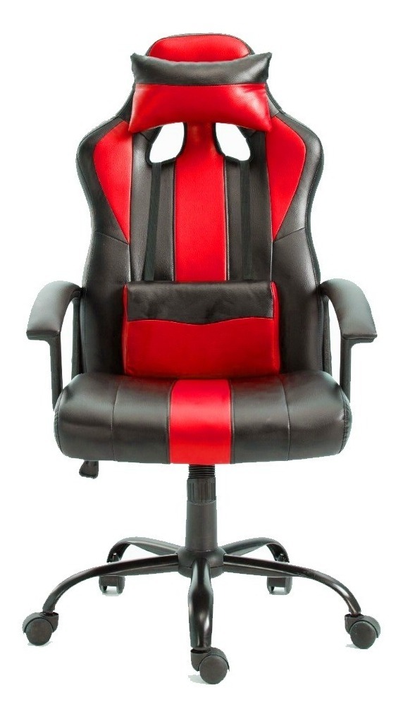 Silla Pc Gamer Escritorio Profesional Con Ruedas Y Almohadón - Imagen 7