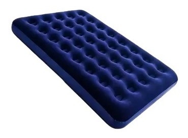 Colchón Inflable - 2 Plazas Para Camping + Inflador De Mano - Imagen 3