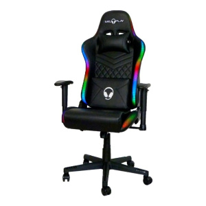 Silla Sillón Gamer Con Luces Led Rgb Ergonómica Reclinable