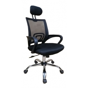 Silla Pc Sillón Ejecutivo Oficina Mesh Malla Apoya Cabeza