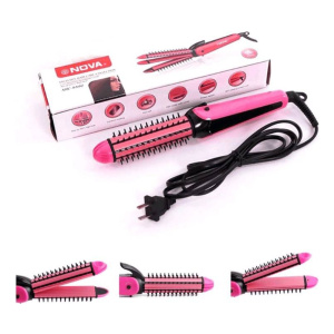 Planchita Cabello 3 En 1 Buclera Rizador Plancha Para Pelo