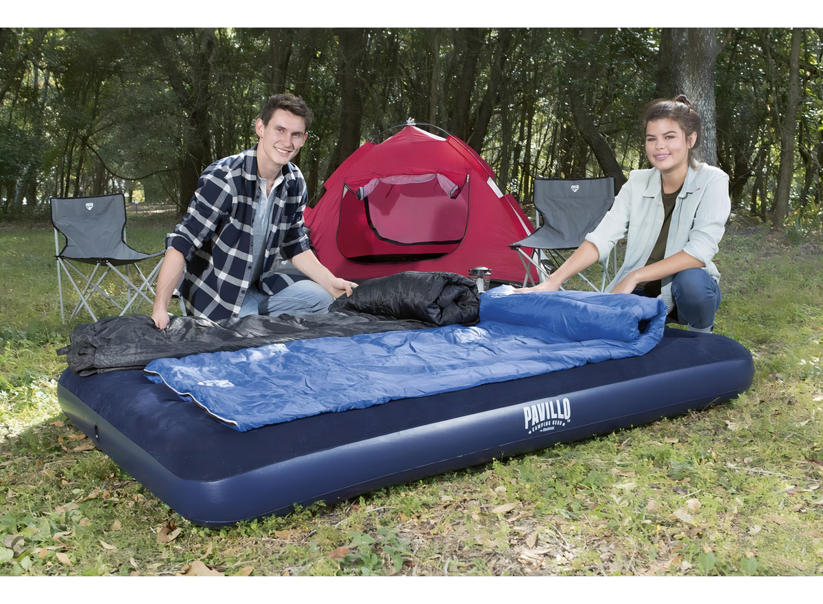 Colchon Inflable 2 Plaza Bestway 67002 Ideal Camping Calidad Hts - Imagen 8