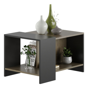 Mesa Ratona Mesita De Centro Estante Auxiliar Living Lateral