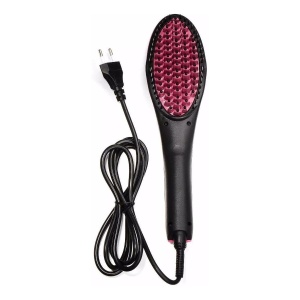 Peine Cepillo Alisador A Calor Plancha Pelo Cabello Dama